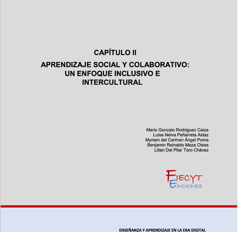Aprendizaje Social Y Colaborativo: Un Enfoque Inclusivo E Intercultural