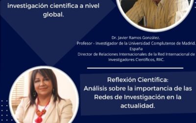 I Conversatorio de RIICI Conversatorio Internacional “Nuevas tendencias de la investigación científica a nivel global”